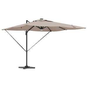 Roma Taupe Sonnenschirm, 286x284x270 cm