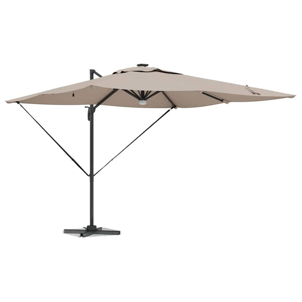 Roma Taupe Sonnenschirm, 286x284x270 cm