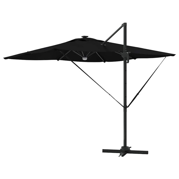 Roma Sonnenschirm Schwarz 286x284x270cm