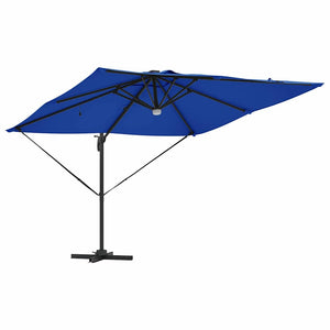 Blauer Roma Sonnenschirm mit LED