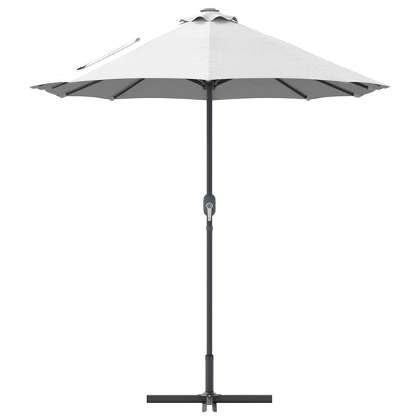 Sandfarbener Garten-Sonnenschirm 370 cm