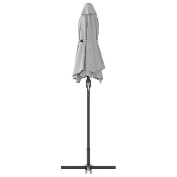 Sandfarbener Garten-Sonnenschirm 370 cm