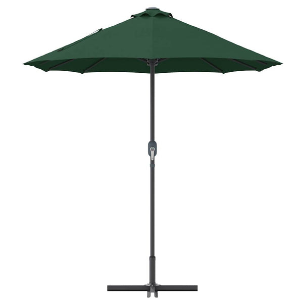 Grüner Garten-Sonnenschirm 370 cm