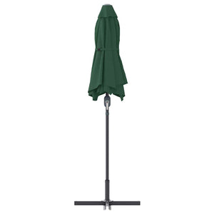 Grüner Garten-Sonnenschirm 370 cm