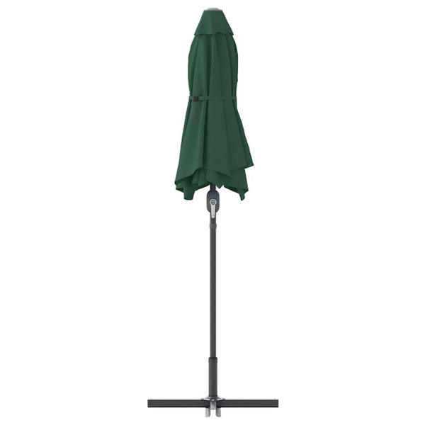Grüner Garten-Sonnenschirm 370 cm