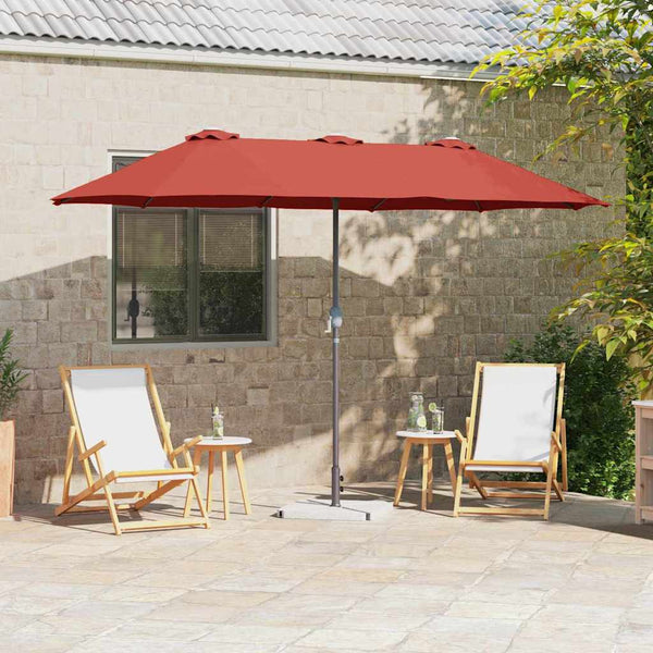 Terrakotta Garten Sonnenschirm 370 cm