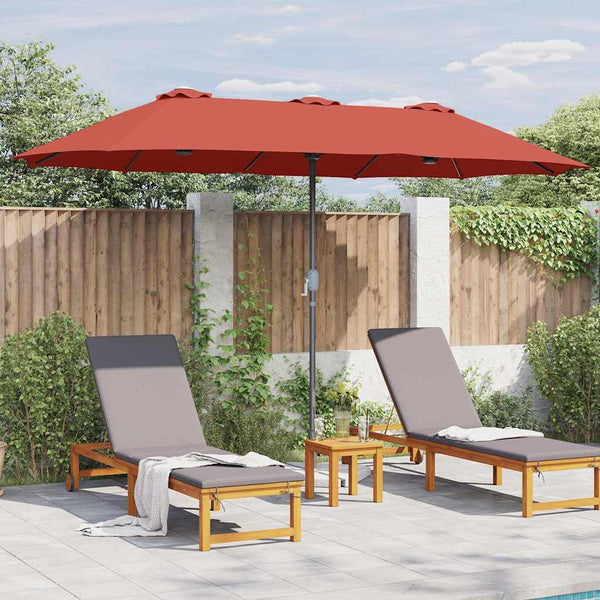 Terrakotta Garten Sonnenschirm 370 cm