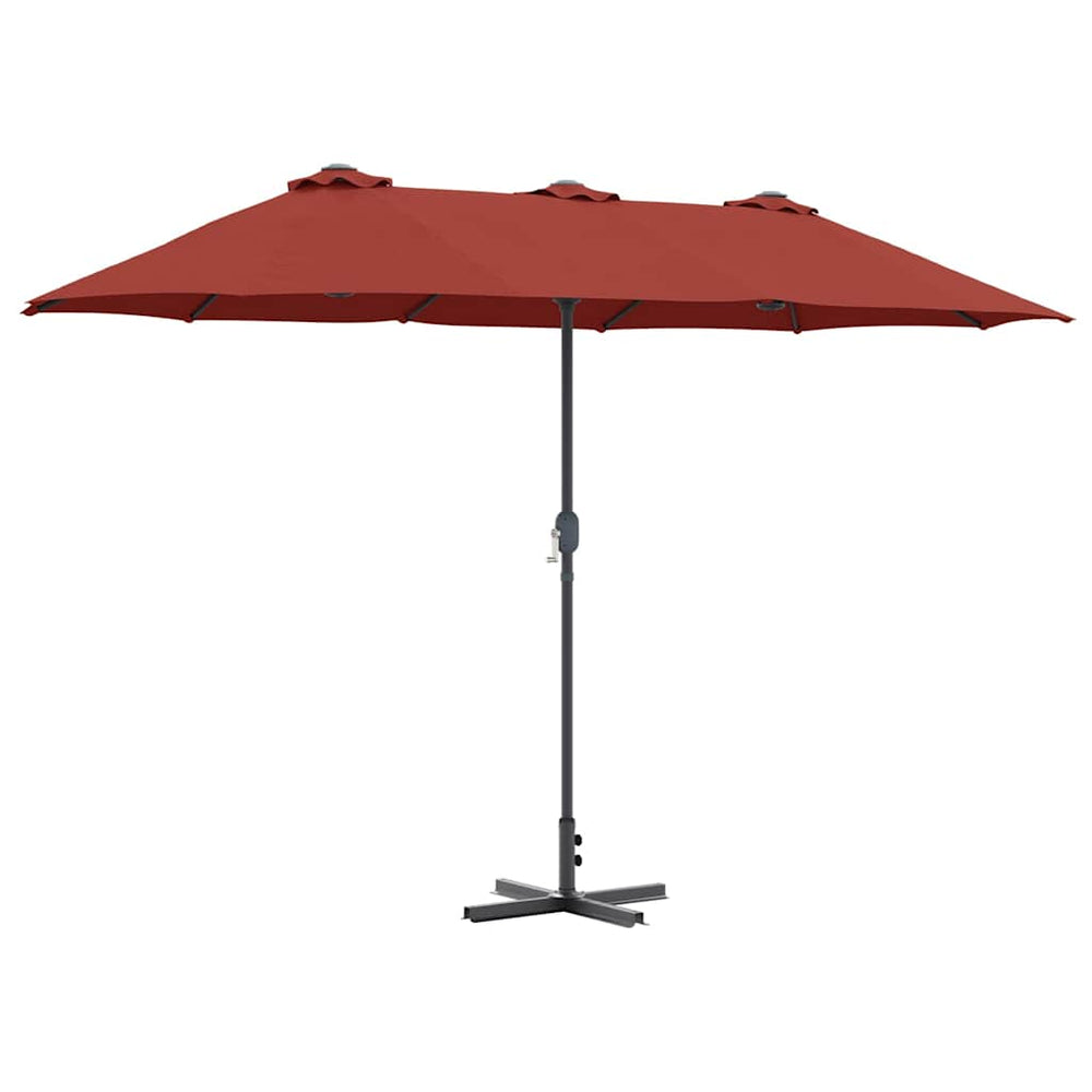 Terrakotta Garten Sonnenschirm 370 cm