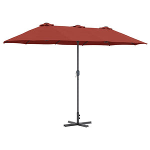 Terrakotta Garten Sonnenschirm 370 cm