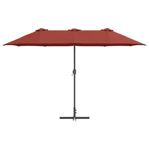 Terrakotta Garten Sonnenschirm 370 cm
