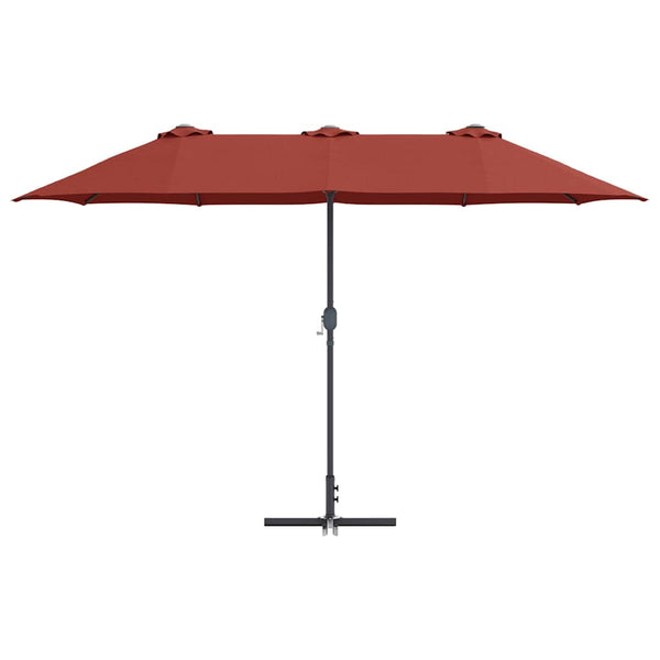 Terrakotta Garten Sonnenschirm 370 cm