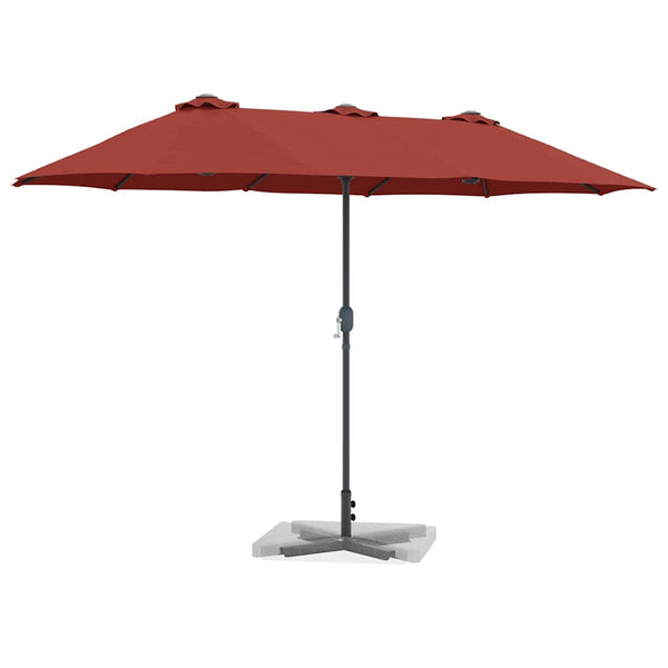 Terrakotta Garten Sonnenschirm 370 cm