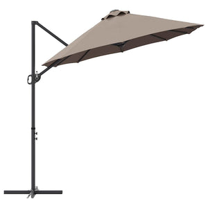 Taupe Sonnenschirm für Garten & Balkon