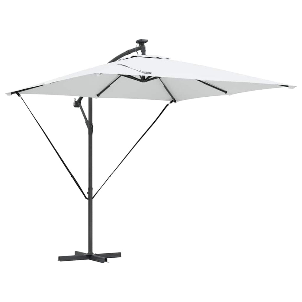 Sandfarbener Sonnenschirm 249x249 cm