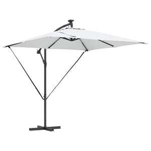Sandfarbener Sonnenschirm 249x249 cm