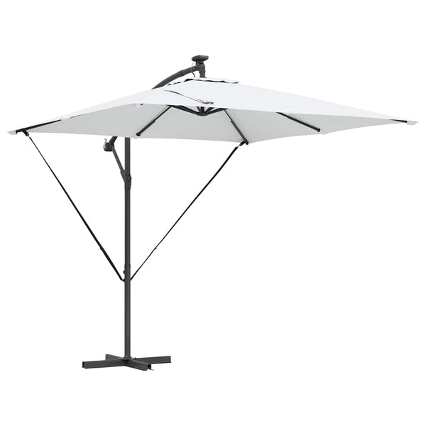 Sandfarbener Sonnenschirm 249x249 cm