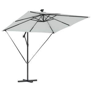Sandfarbener Sonnenschirm 249x249 cm