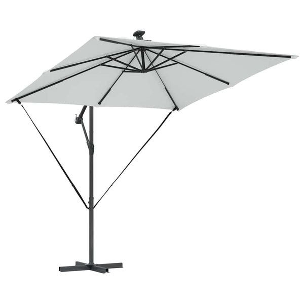 Sandfarbener Sonnenschirm 249x249 cm