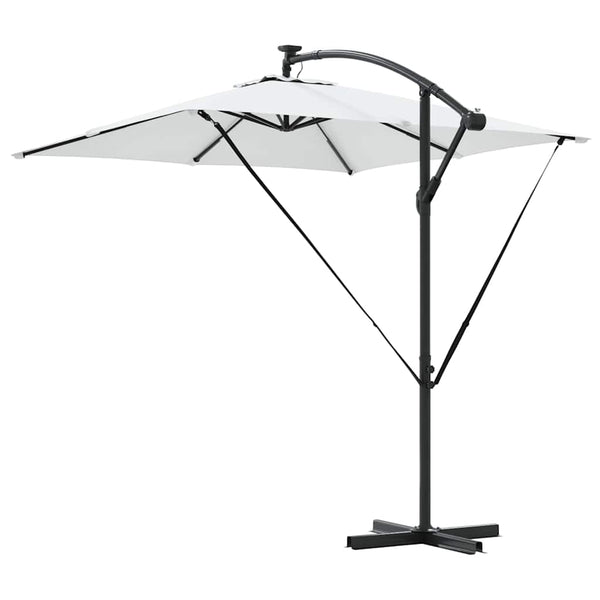 Sandfarbener Sonnenschirm 249x249 cm
