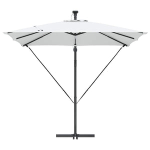Sandfarbener Sonnenschirm 249x249 cm