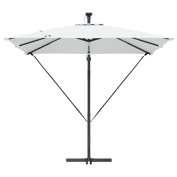 Sandfarbener Sonnenschirm 249x249 cm