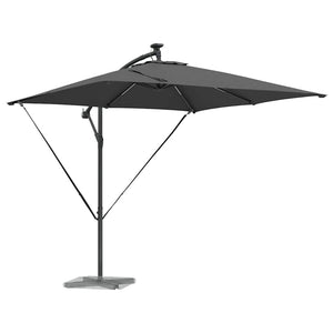 LED Sonnenschirm Anthrazit 249x249 cm