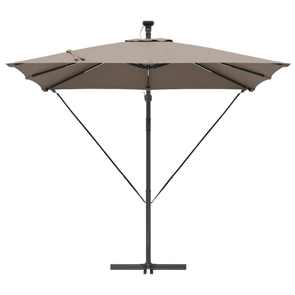 Taupe Sonnenschirm 249x249 cm