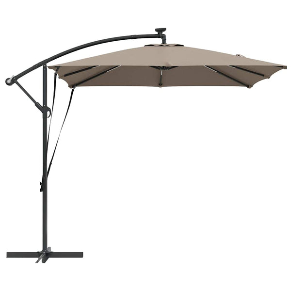 Taupe Sonnenschirm 249x249 cm