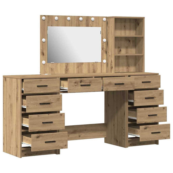 Schminktisch Artisan-Eiche mit Schubladen