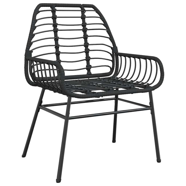3-teiliges Garten Esszimmerset aus Polyrattan