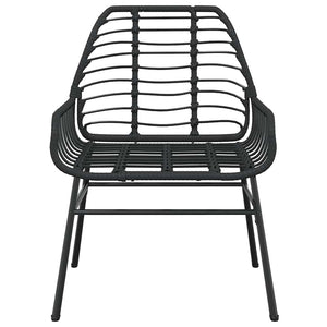 3-teiliges Garten Esszimmerset aus Polyrattan