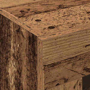 Wandschränke 2er Set Altholz 69,5x34x90cm