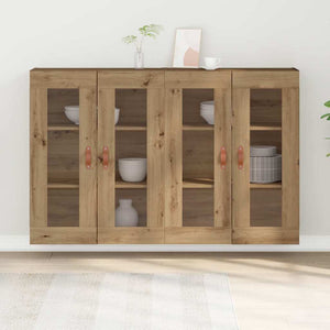 Wandschränke 2er Set Artisan Eiche 69,5x34x90 cm