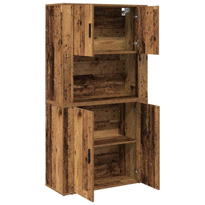 Highboard Altholz 80x33x150cm