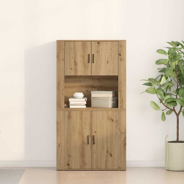 Highboard Artisan Eiche 80x33x150cm