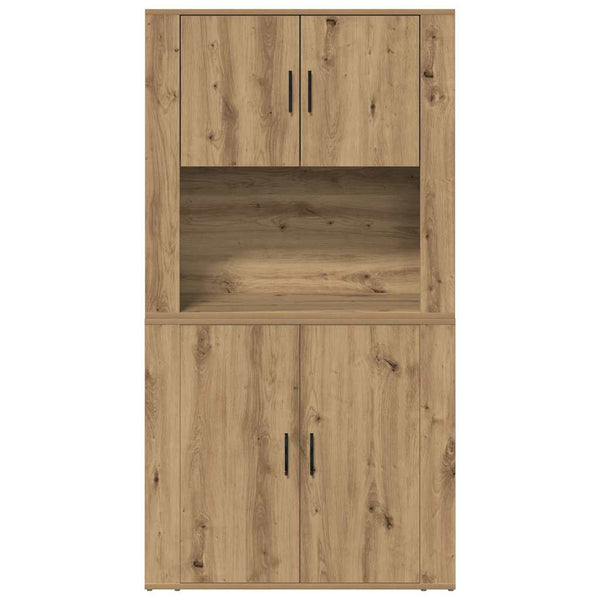 Highboard Artisan Eiche 80x33x150cm