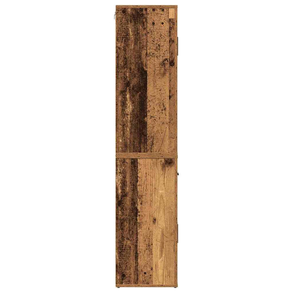 Highboard Altholz mit Schubladen 80x33x150cm