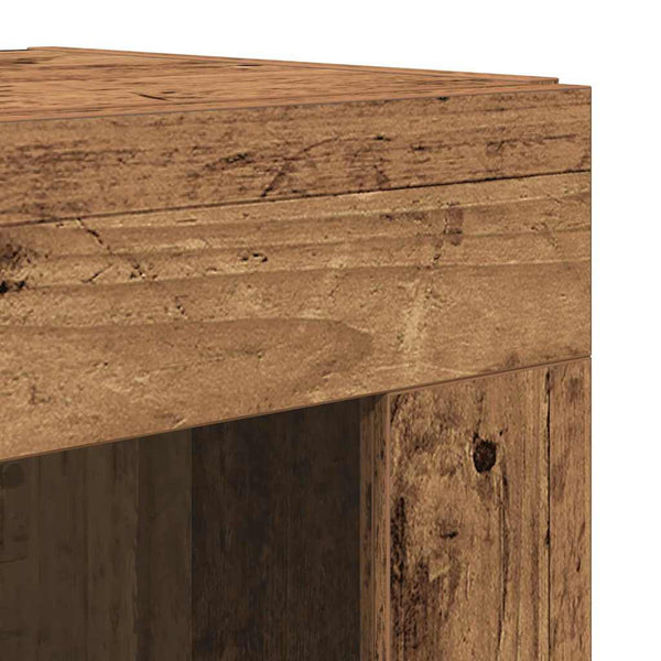 Highboard 2er Set Altholz