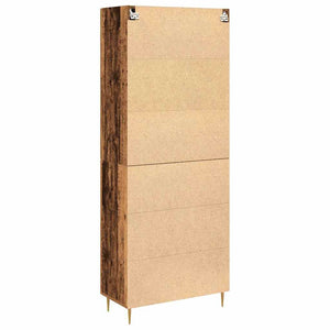 Highboard 2er Set Altholz