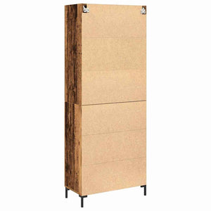 Highboard 2er Set Altholz 180 cm