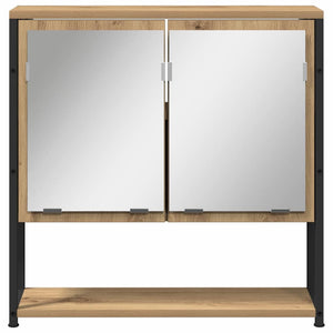 Badezimmermöbel Set Braun mit Regal