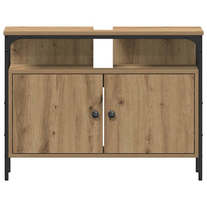 Badezimmermöbel Set Braun mit Regal
