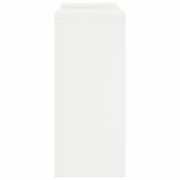Pflanzenständer Set, 2er-Pack, Weiß, Stahl