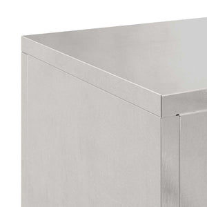 Pflanzenständer 2er Set Silber Edelstahl