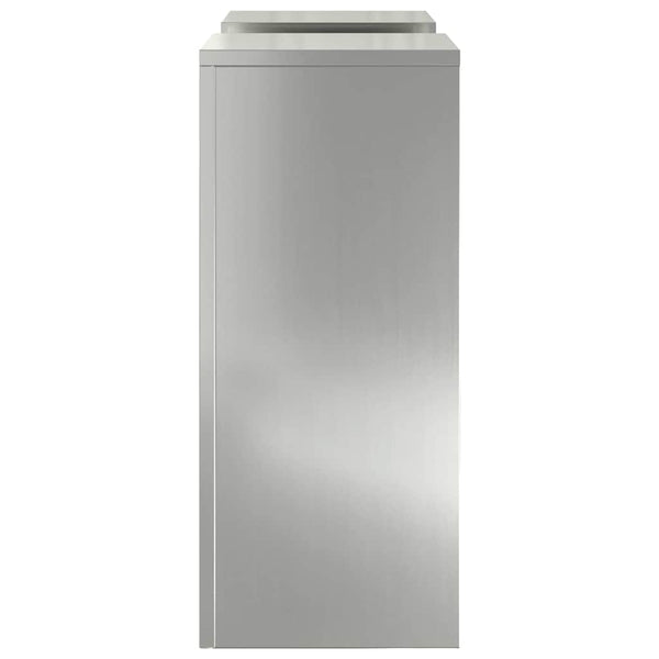 Pflanzenständer Set, 2er, Stahl, Silber, 55cm