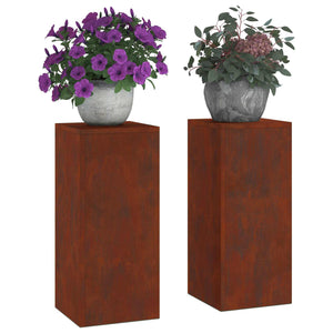 Pflanzenständer 2er Set, Rostoptik