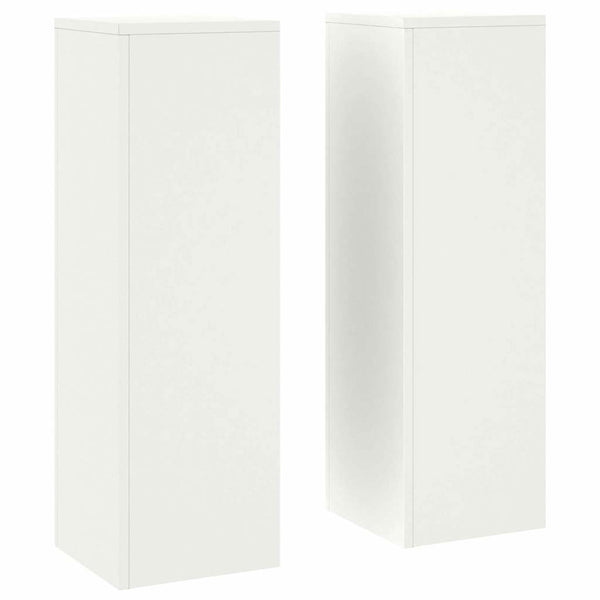 Pflanzenständer 2er Set Weiß 75cm