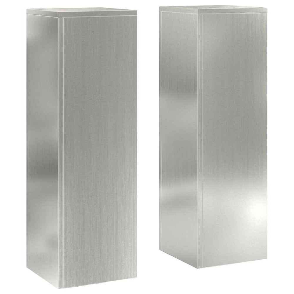 Pflanzenständer Set Silber Verzinkt 75cm