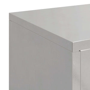 Pflanzenständer Set, 3-teilig, Edelstahl Silber