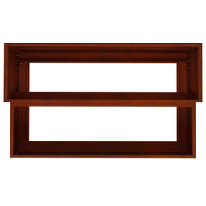 vidaXL Jardinière de jardin rouillée 100 x 60 x 45 cm Acier patinable